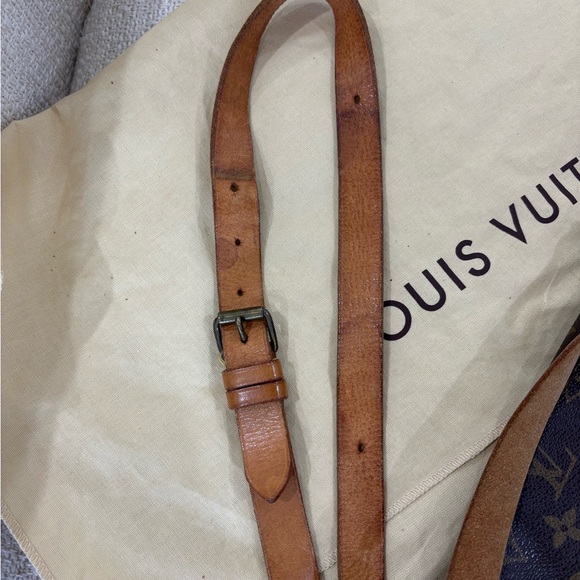 Authentic Louis Vuitton cartouchiere GM monogram crossbody vintage - Picture 13 of 13